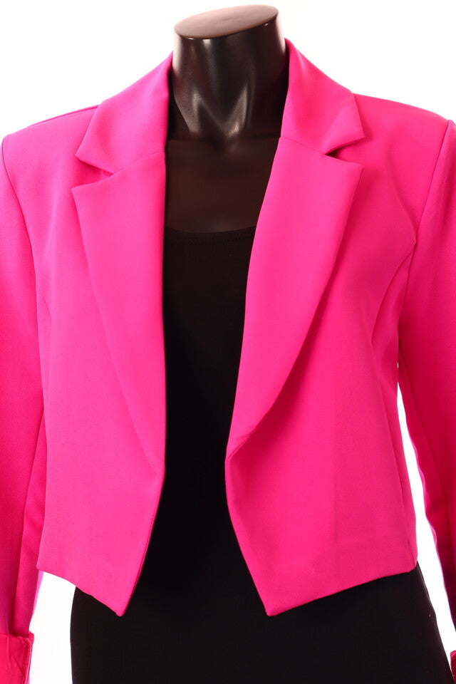 pink közép blézer