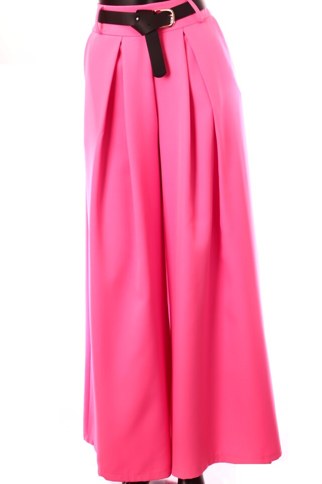 pink világos bő szárú nadrágszoknya