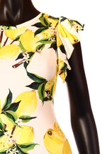 olasz női mintás felső ujjatlan alakhangsúlyozó kerek nyakú