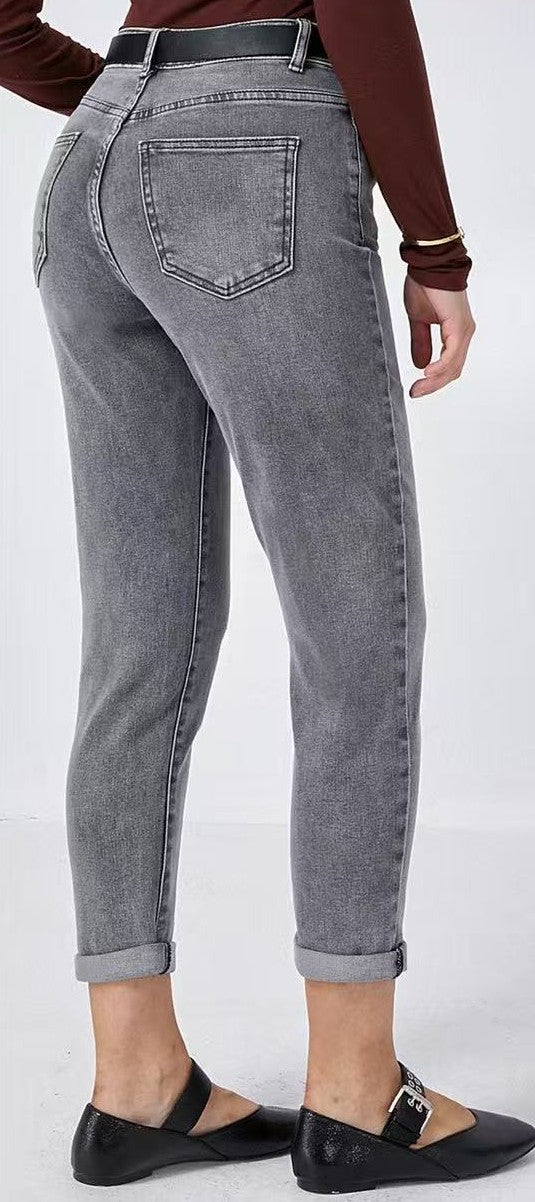 női farmer szűkített háturól