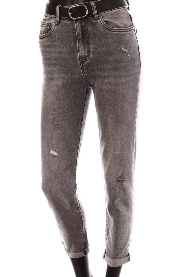 szürke női farmer szűkített