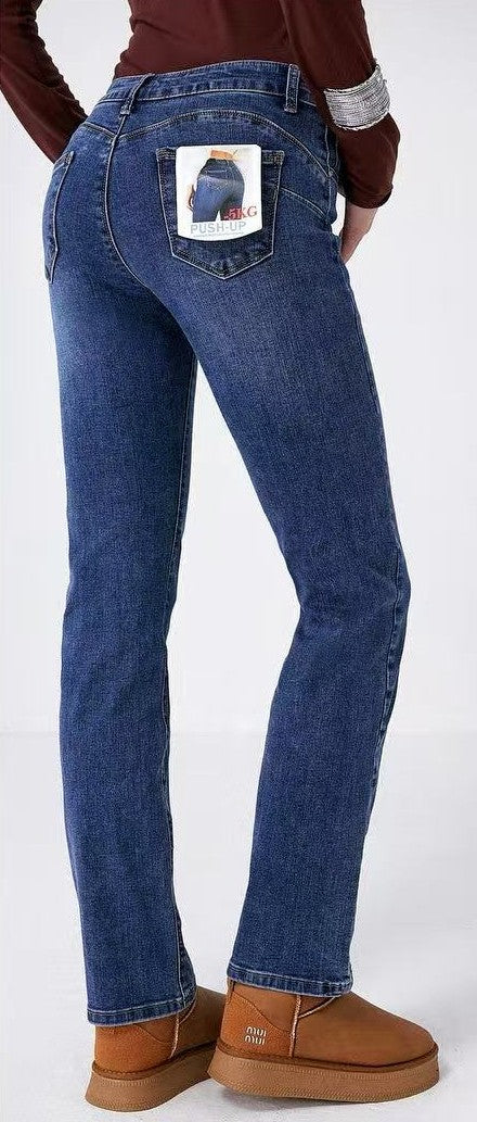 női farmer hátulról