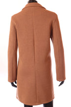 női átmeneti kabát V-nyakú hátulról