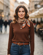 Zstudio női kötött felső hosszú ujjú alakhangsúlyozó kerek nyakú