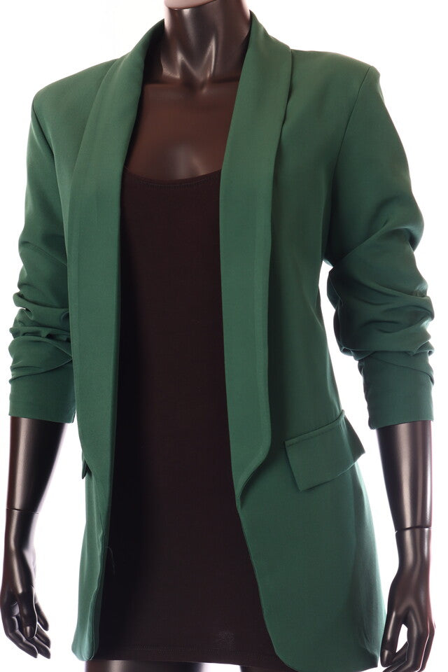 zöld sötét blézer