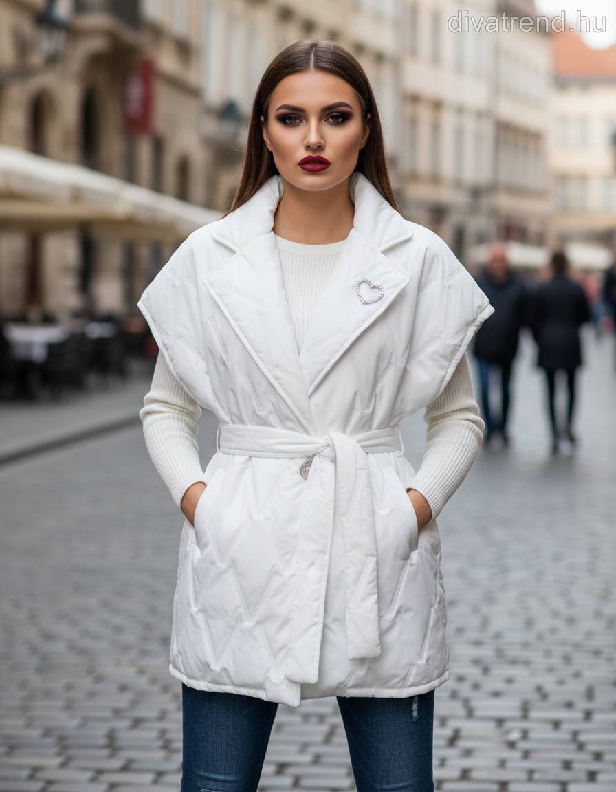 fehér mellény női