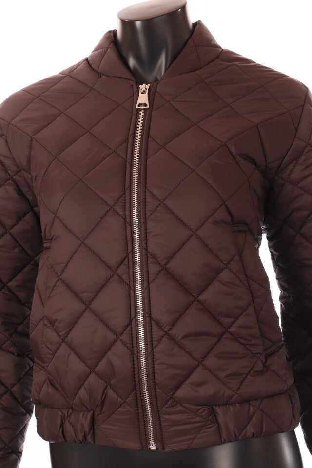 olasz női dzseki átmeneti kabát rövidebb hosszú ujjú kerek nyakú