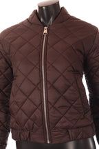 olasz női dzseki átmeneti kabát rövidebb hosszú ujjú kerek nyakú