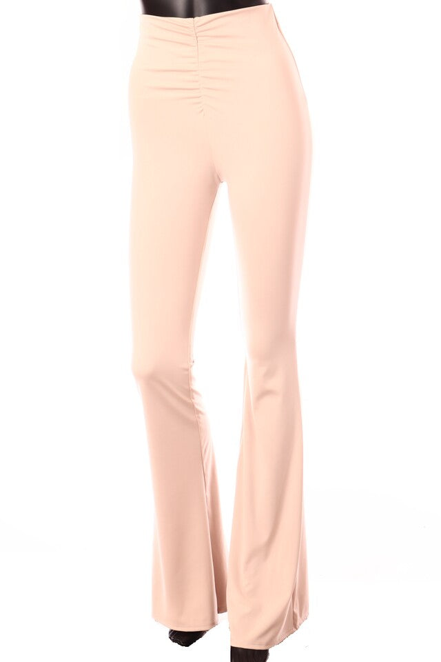 bézs bő szárú leggings