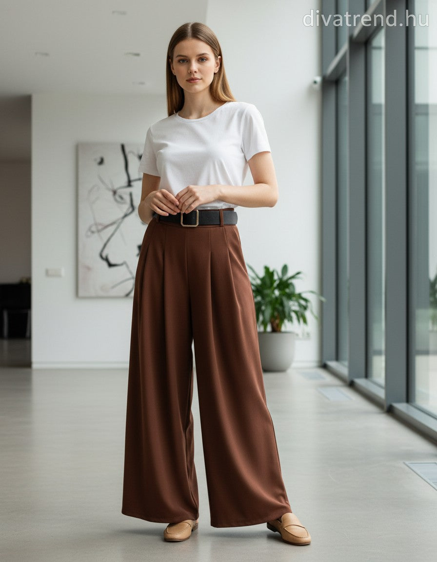 barna nadrágszoknya