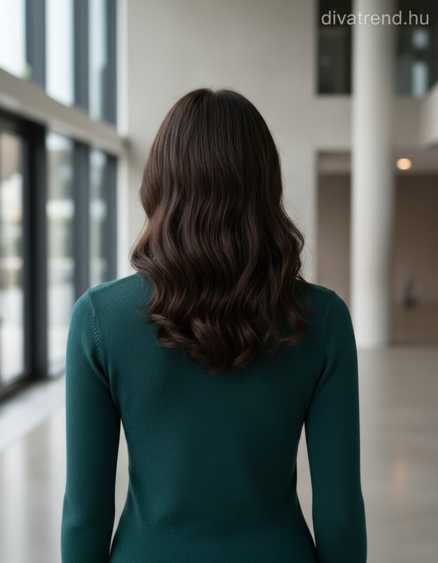 Zstudio női kötött felső hosszú ujjú alakhangsúlyozó V nyakú