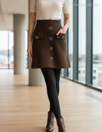barna Zstudio kötött miniszoknya