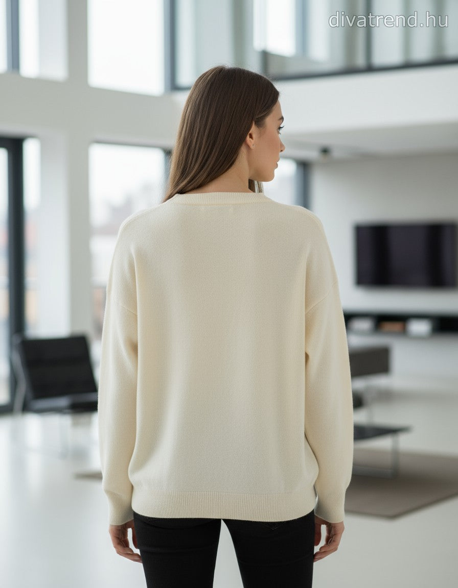 Zstudio női felső hosszú ujjú kerek nyakú