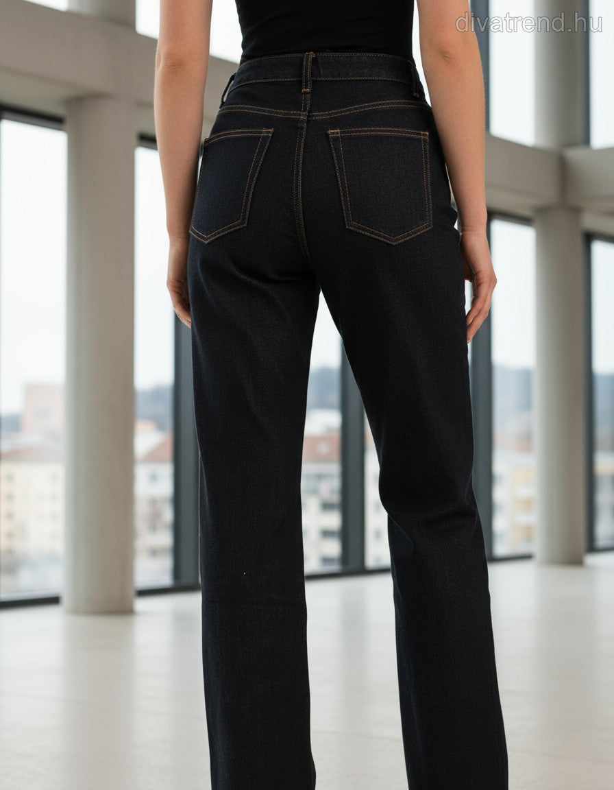 wide leg farmer hátulról