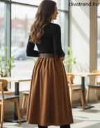 olasz női szoknya maxi