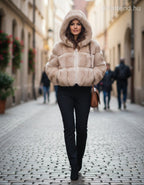 3DESY női átmeneti kabát hosszú ujjú V nyakú