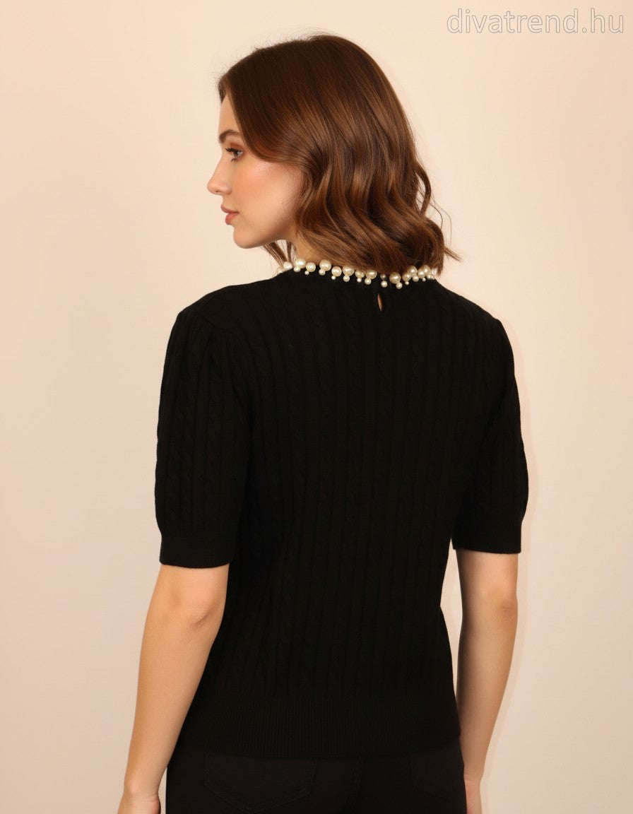 Zstudio női felső rövid ujjú kerek nyakú