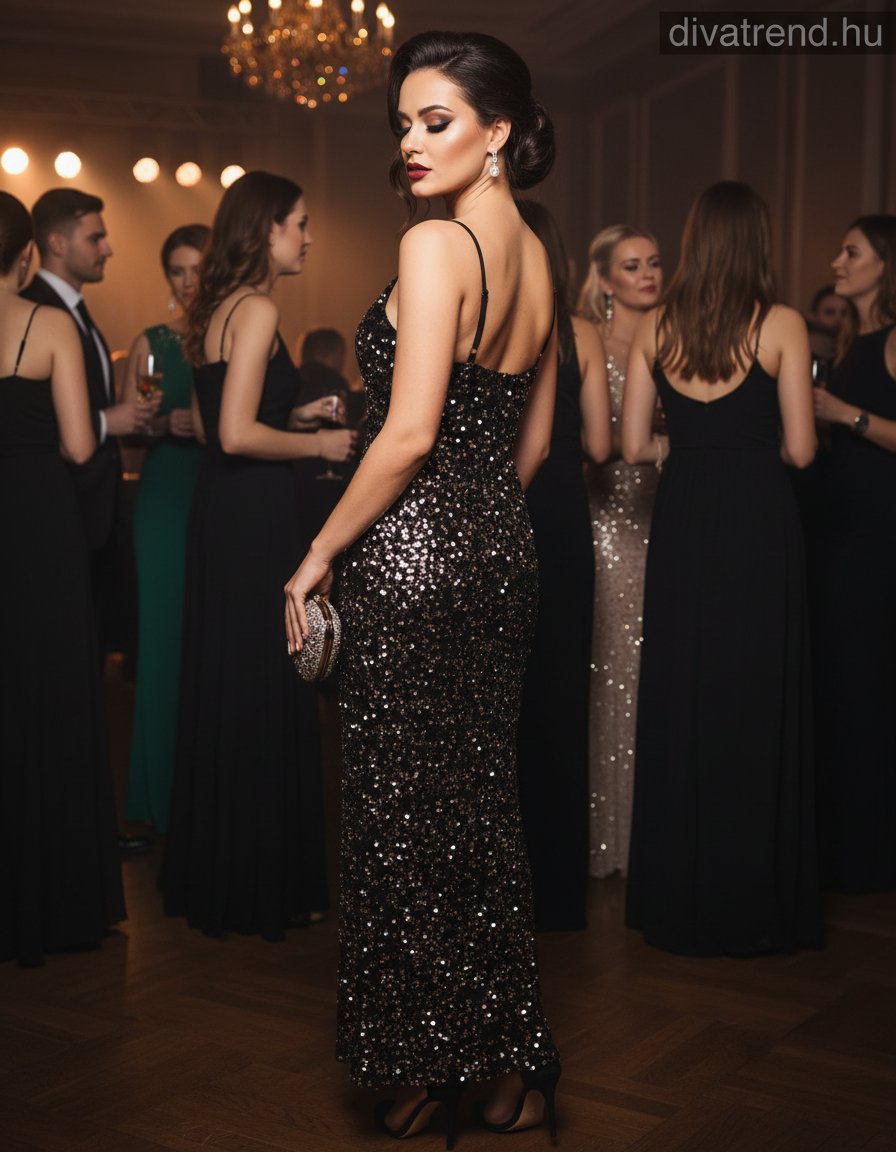 olasz női ruha ujjatlan alakhangsúlyozó kerek nyakú maxi