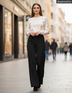 olasz női vékony nadrág hosszú