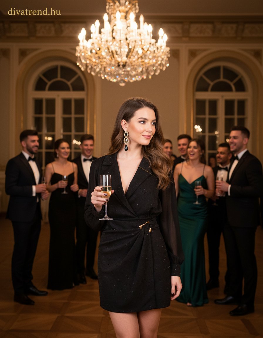 olasz női overál hosszú ujjú rövid V nyakú