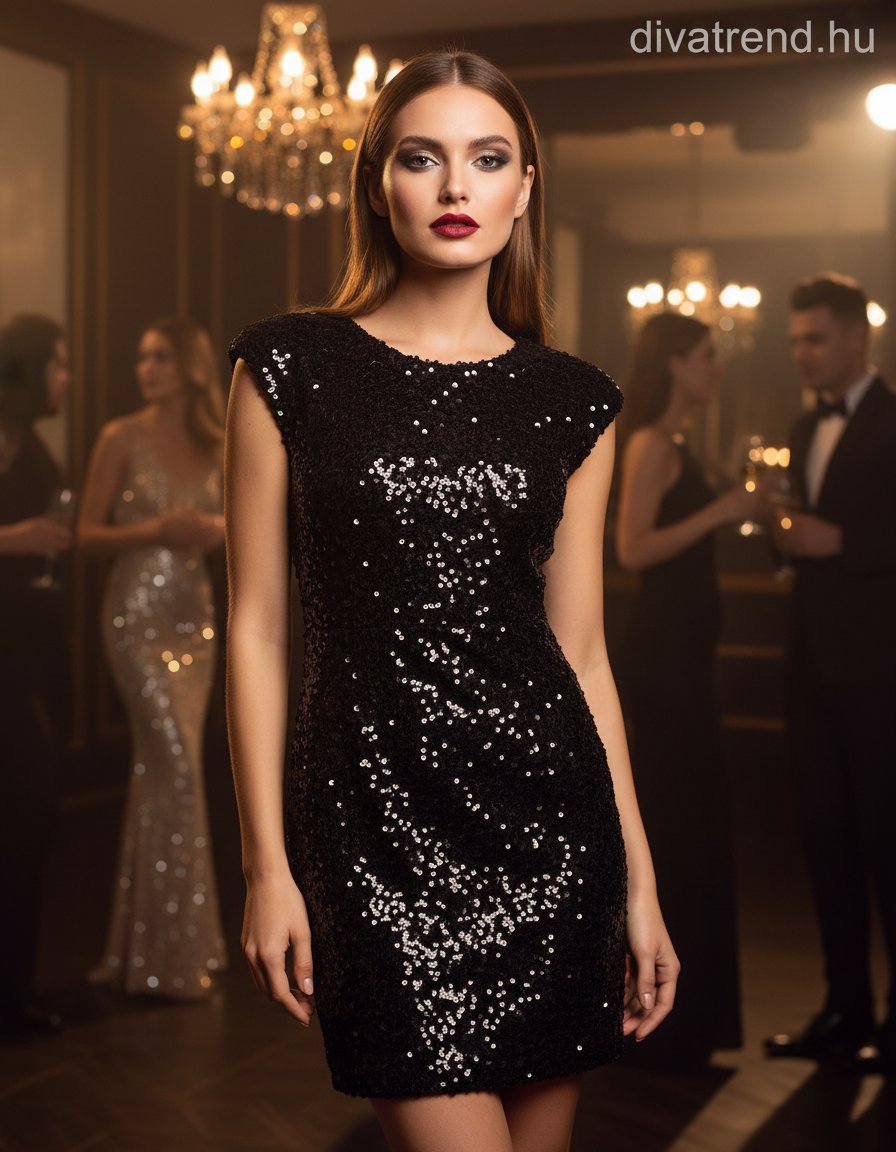 olasz női ruha ujjatlan kerek nyakú térd