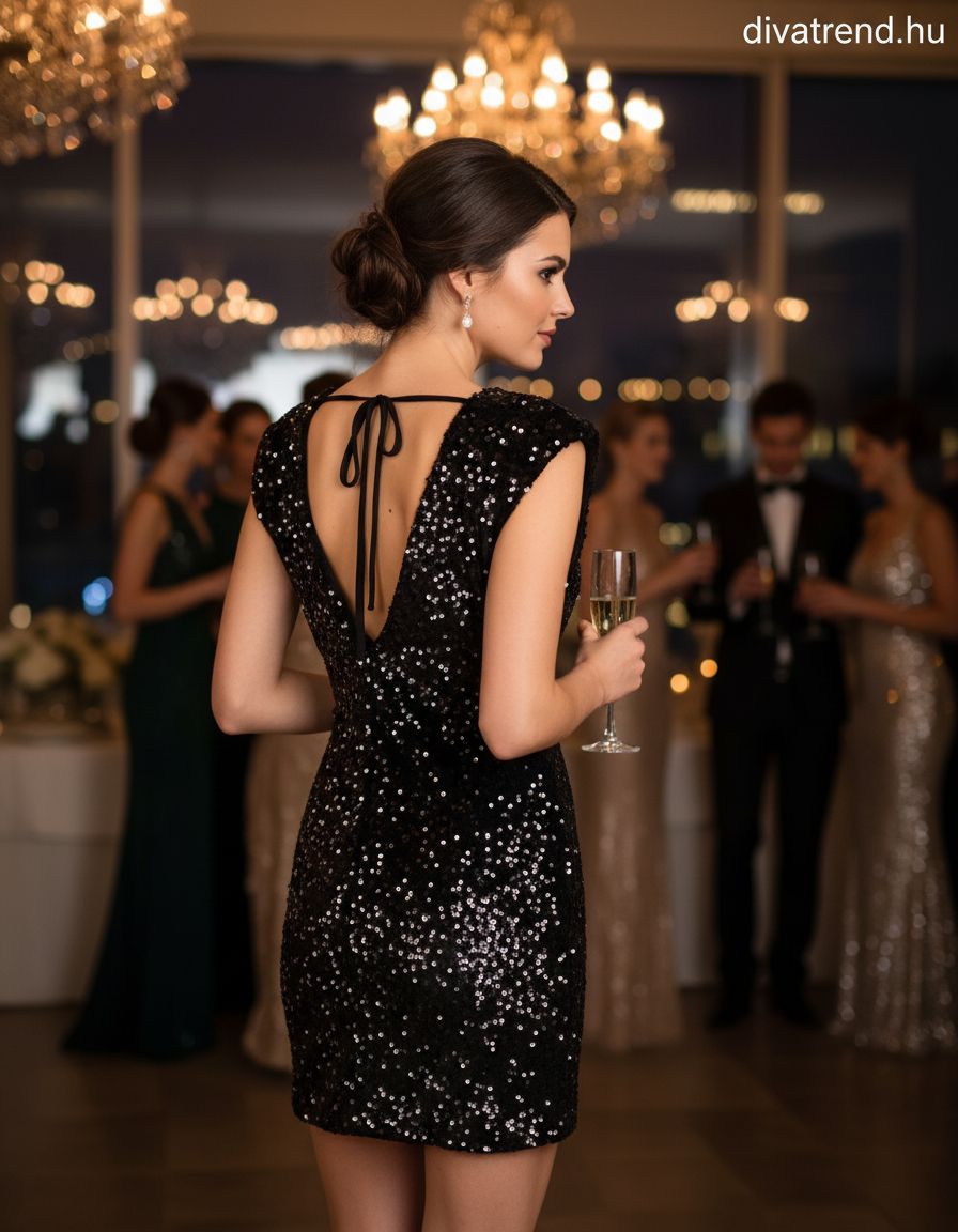 olasz női ruha ujjatlan kerek nyakú térd