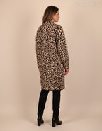 Lissimo női kötött ruha hosszú ujjú magas nyakú térd