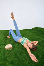 kék Adoro női farmer skinny