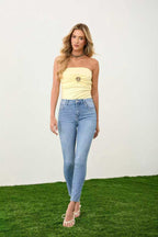 kék Adoro női farmer skinny