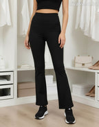 fekete bő szárú leggings