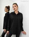 fekete oversize női ing