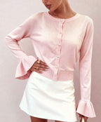 pinklight női vékony kötött kardigán