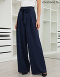 kék sötét bő szárú nadrág