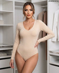 bézs női body