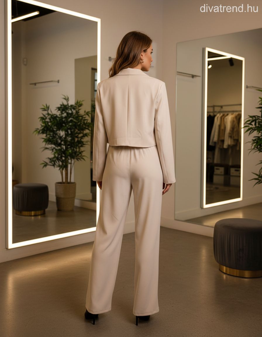 elegáns női szett hátulról