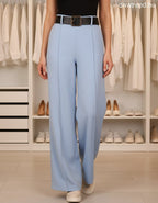 kék bő szárú nadrág