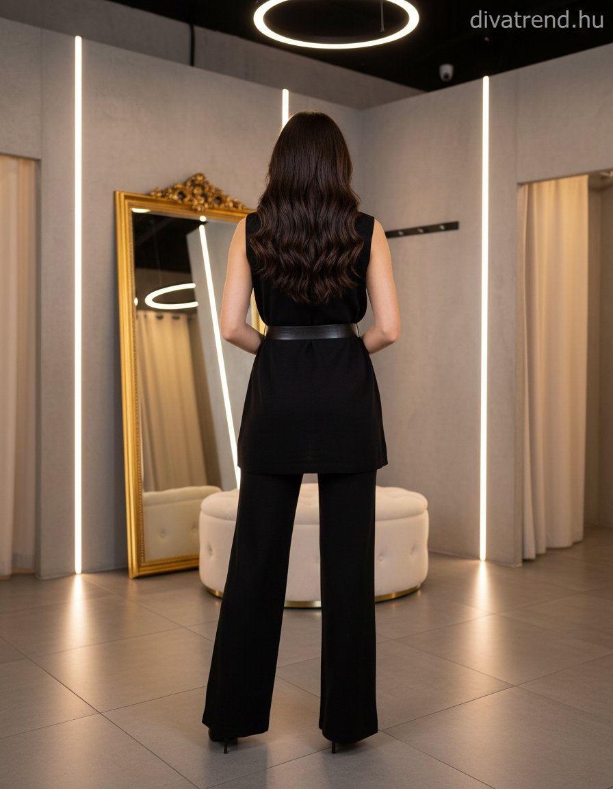 elegáns női szett hátulról