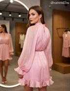 fodros sifon miniruha hátulról