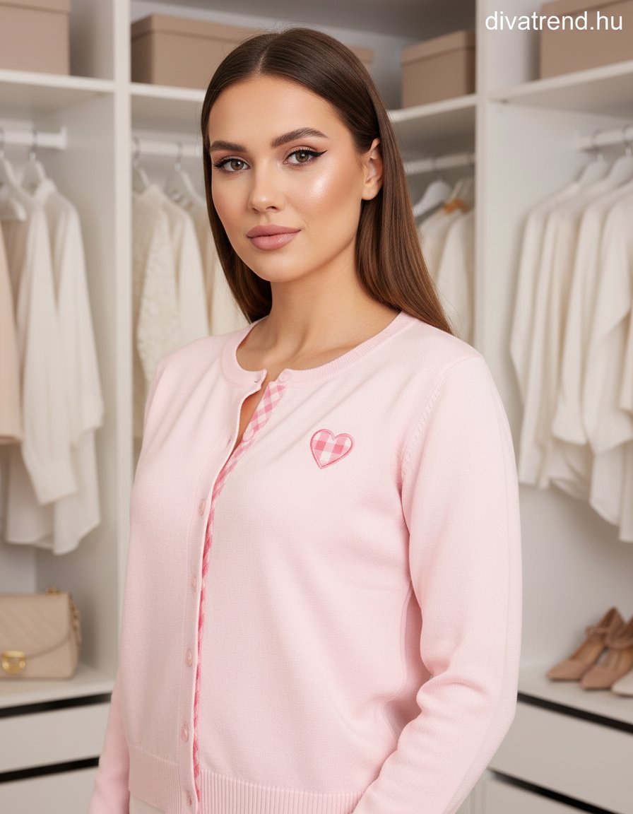 pinklight női kardigán vékony