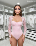 pinklight csipke body