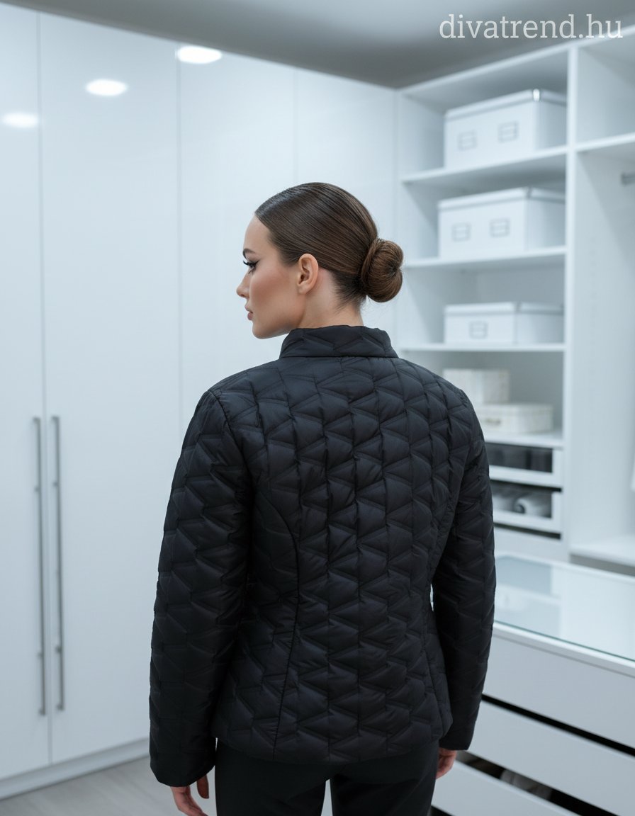 steppelt kabát hátulról
