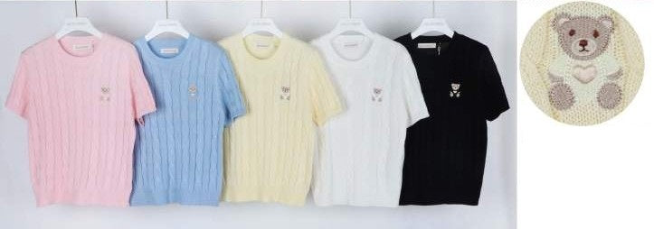 női kötött póló Teddy Bear színvariánsok