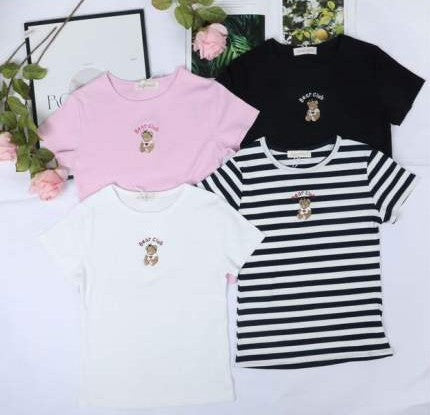 női pamut póló Teddy Bear színvariánsok