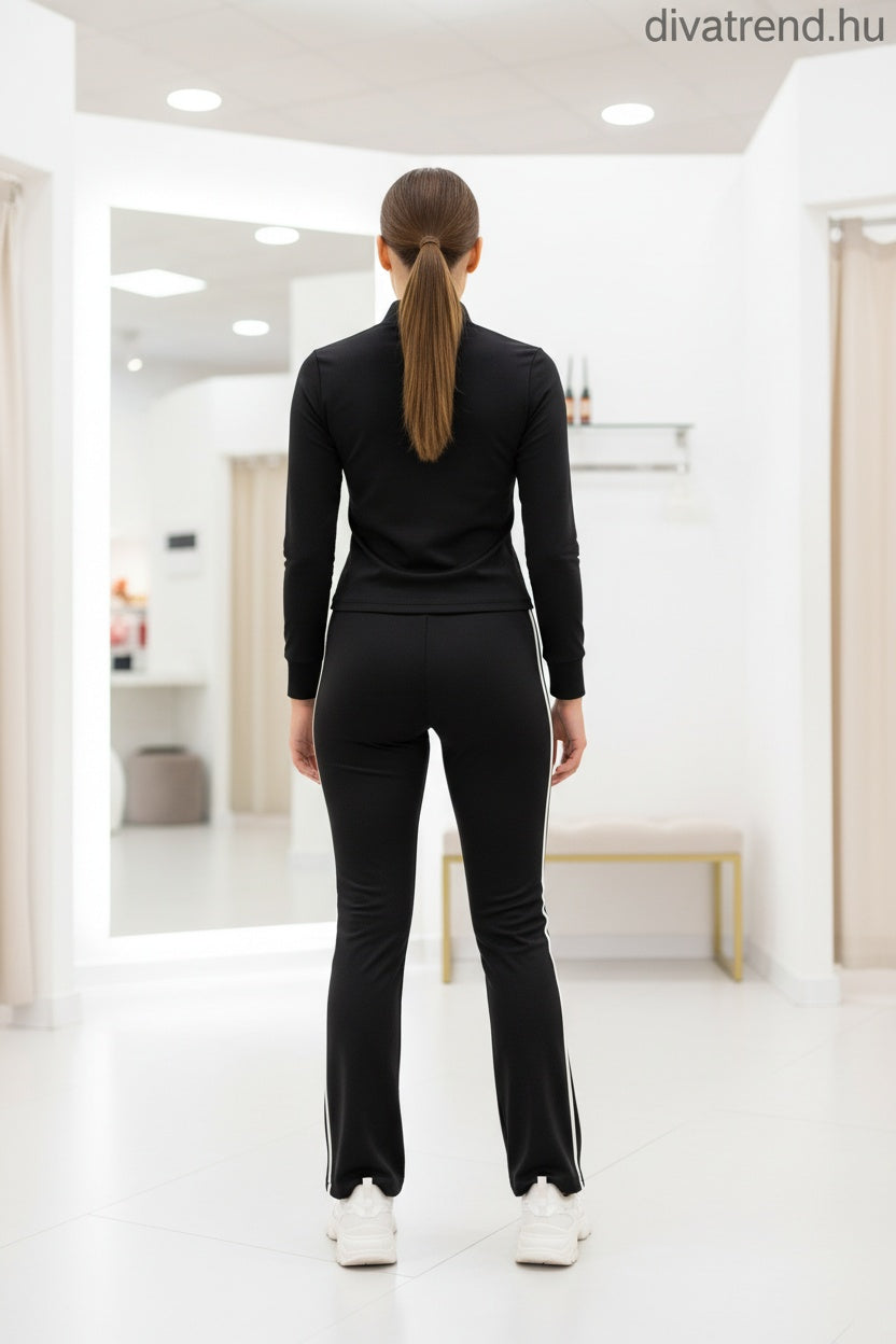 sportos női szett hátulról