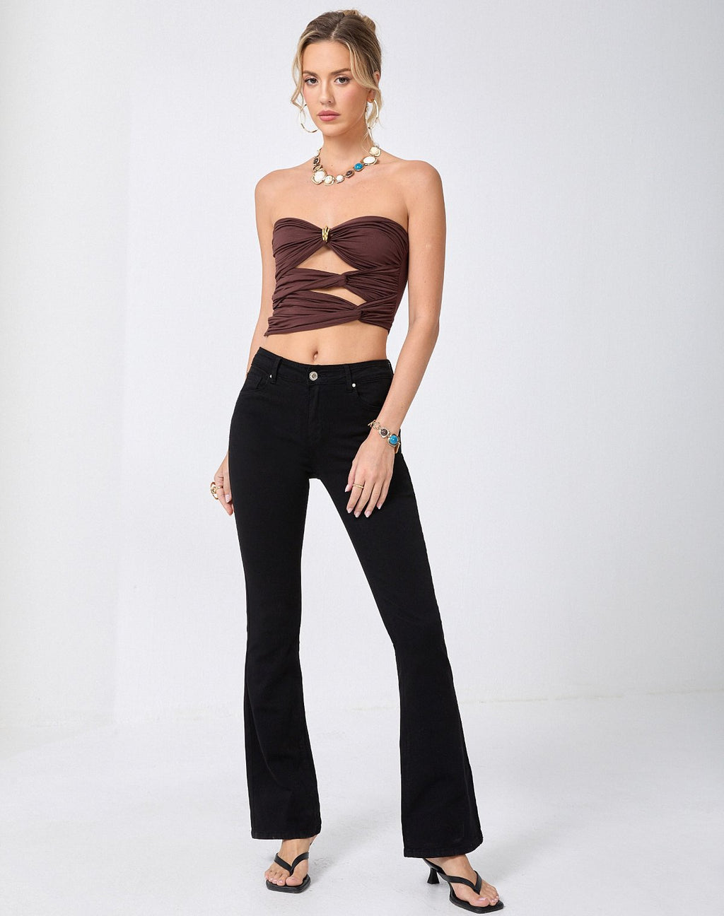 fekete flare farmer, push up