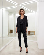 fekete elegáns női szett