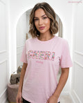 pink női pamut póló CHERI paris