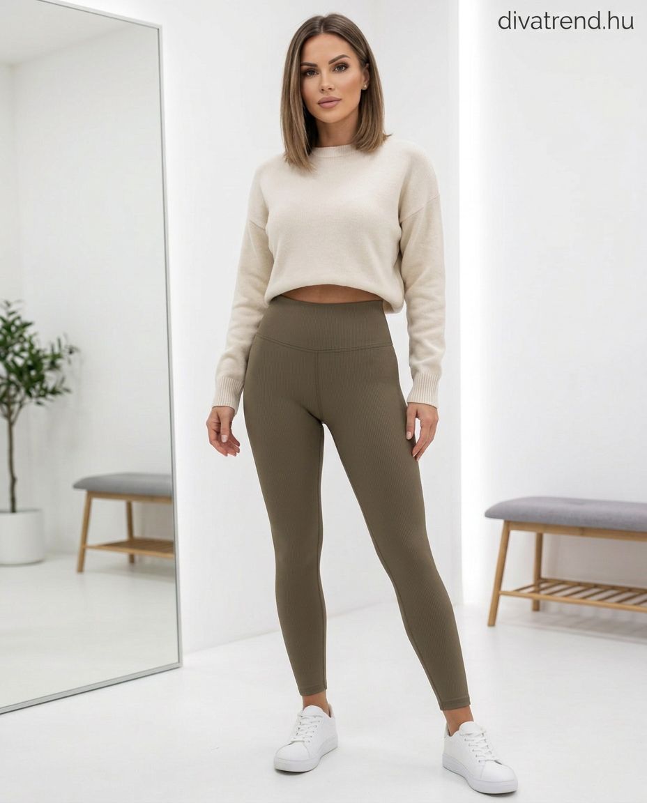 khaki Lissimo leggings