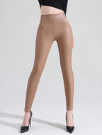 barna Lissimo műbőr leggings