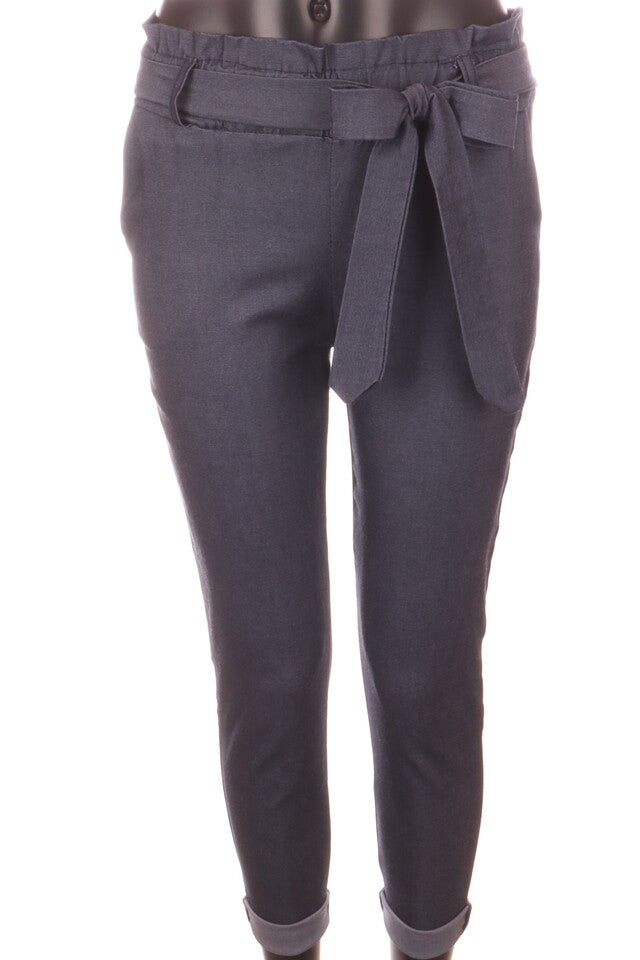 kékfarmer sötét női nadrág